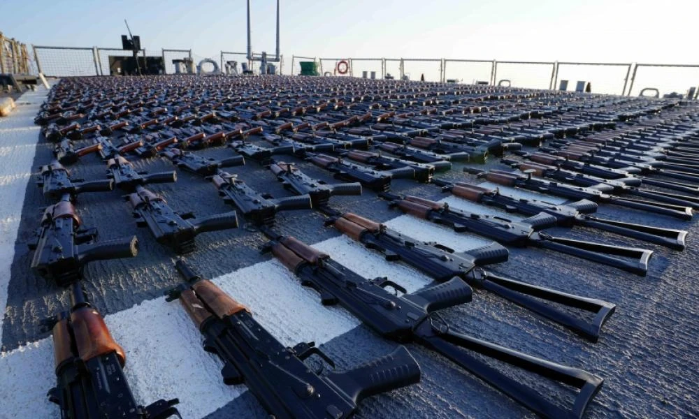 ΗΠΑ: Μεταβίβασαν στην Ουκρανία κατασχεμένα ιρανικά όπλα και πυρομαχικά